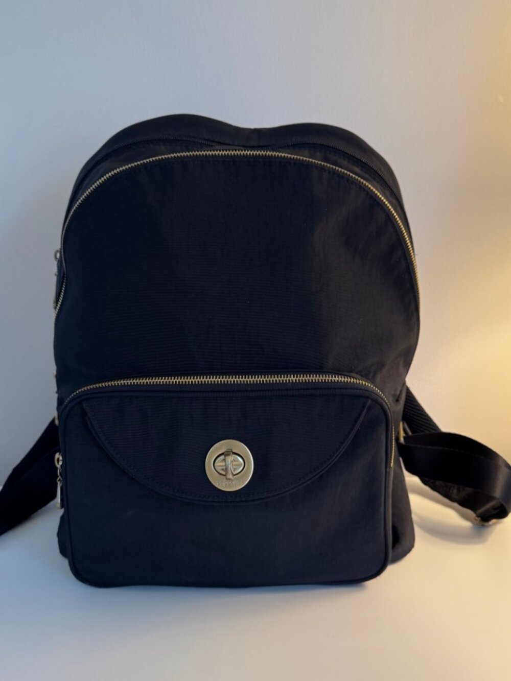 Baggallini Brussels Laptop Backpack/Wallet/ Zip Pouch 3 Pieces Excellent Cond.